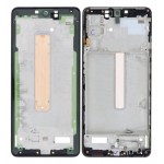 Lcd Frame Middle Chassis For Samsung Galaxy M52 5g Black By - Maxbhi Com