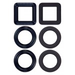 Camera Lens For Motorola Edge 20 Pro Black By - Maxbhi Com