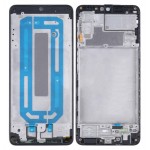 Lcd Frame Middle Chassis For Samsung Galaxy M22 Black By - Maxbhi Com