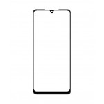 Replacement Front Glass For Samsung Galaxy M22 Black By - Maxbhi Com