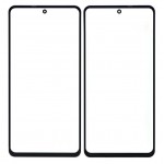 Replacement Front Glass For Vivo Iqoo Z5 5g Black By - Maxbhi Com