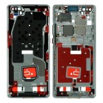 Lcd Frame Middle Chassis For Huawei Mate 40 Pro 4g Silver By - Maxbhi Com