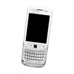 Volume Side Button Outer For Blackberry Torch 9810 White By - Maxbhi Com