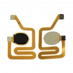 Fingerprint Sensor Flex Cable For Zte Blade V10 Black By - Maxbhi Com