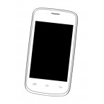 Lcd Frame Middle Chassis For Mtech Opal Quest 3g Black By - Maxbhi Com