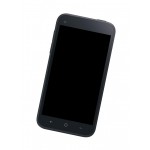 Lcd Frame Middle Chassis For Htc First Red By - Maxbhi Com