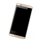 Lcd Frame Middle Chassis For Intex Aqua 3g Pro Q Champagne By - Maxbhi Com