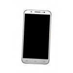 Lcd Frame Middle Chassis For Micromax Canvas Xl A119 Black By - Maxbhi Com
