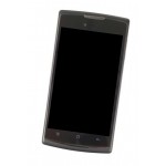 Lcd Frame Middle Chassis For Oppo R817 Real Black By - Maxbhi Com