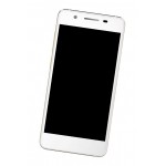 Lcd Frame Middle Chassis For Micromax Canvas Knight 2 4g White By - Maxbhi Com