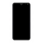 Lcd Frame Middle Chassis For I Kall K110 White By - Maxbhi Com