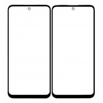 Replacement Front Glass For Motorola Moto G71 5g Black By - Maxbhi Com