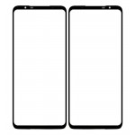 Replacement Front Glass For Asus Rog Phone 5s Black By - Maxbhi Com