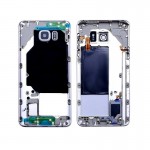 LCD Frame Middle Chassis for Samsung Galaxy Note 5 Dual SIM 64GB - Silver by Maxbhi.com