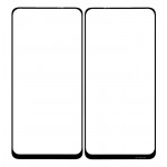 Replacement Front Glass For Oppo K7x 5g Black By - Maxbhi Com