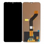 LCD with Touch Screen for Tecno Pop 5 Pro Cyan