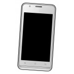 Lcd Frame Middle Chassis For Trio T41 Selfie 2 White By - Maxbhi Com