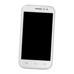 Lcd Frame Middle Chassis For Intex Cloud Z5 Black By - Maxbhi Com