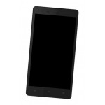 Lcd Frame Middle Chassis For Intex Aqua Life White By - Maxbhi Com