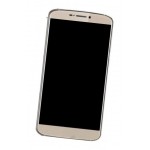 Lcd Frame Middle Chassis For Uhappy Up350 White By - Maxbhi Com