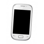Home Button Complete For Samsung Rex 90 S5292 White By - Maxbhi Com