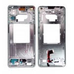 Lcd Frame Middle Chassis For Realme Gt2 Pro White By - Maxbhi Com