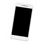 Lcd Frame Middle Chassis For Intex Aqua 4 5 3g White By - Maxbhi Com