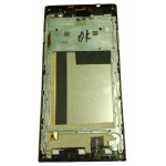 Lcd Frame Middle Chassis For Leagoo Lead 1i White By - Maxbhi Com