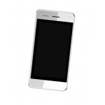 Lcd Frame Middle Chassis For Intex Aqua Q2 Black By - Maxbhi Com