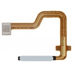 Fingerprint Sensor Flex Cable For Motorola Moto G52 White By - Maxbhi Com