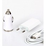 3 in 1 Charging Kit for Acer Iconia Tab A100 with USB Wall Charger, Car Charger & USB Data Cable