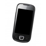 Lcd Frame Middle Chassis For Samsung I5800 Galaxy 3 Black By - Maxbhi Com