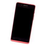 Lcd Frame Middle Chassis For Lima Ice Cube White By - Maxbhi Com