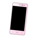 Lcd Frame Middle Chassis For Intex Aqua Glam Black By - Maxbhi Com