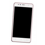 Lcd Frame Middle Chassis For Siswoo C50 Black By - Maxbhi Com