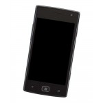 Lcd Frame Middle Chassis For Samsung Focus Flash I677 Black By - Maxbhi Com