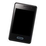 Lcd Frame Middle Chassis For Lg Optimus L3 Ii E430 Silver By - Maxbhi Com