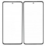 Replacement Front Glass For Motorola Moto G82 5g Black By - Maxbhi Com