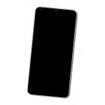Lcd Frame Middle Chassis For Lg G6 Plus Black By - Maxbhi Com