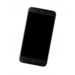 Lcd Frame Middle Chassis For Micromax Canvas Fire 6 Black By - Maxbhi Com