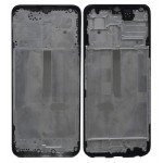 Lcd Frame Middle Chassis For Oppo A57 4g 2022 Black By - Maxbhi Com