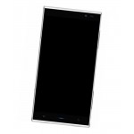 Lcd Frame Middle Chassis For Vedaee Inew V3 White By - Maxbhi Com