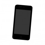 Lcd Frame Middle Chassis For Trio T40s Black By - Maxbhi Com