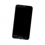 Lcd Frame Middle Chassis For Asus Zenfone 2 Deluxe 128gb Red By - Maxbhi Com