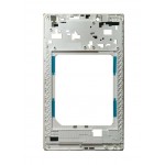 Lcd Frame Middle Chassis For Lenovo Tab3 8 Lte White By - Maxbhi Com