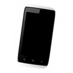 Lcd Frame Middle Chassis For Intex Cloud Y4 Plus Black By - Maxbhi Com