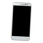 Lcd Frame Middle Chassis For Lenovo Golden Warrior A8 A806 White By - Maxbhi Com
