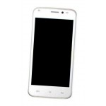 Lcd Frame Middle Chassis For Intex Cloud N12 Plus Black By - Maxbhi Com