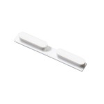 Volume Side Button Outer For Alcatel Ot990 White By - Maxbhi Com