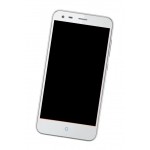 Lcd Frame Middle Chassis For Zte Blade S6 Plus Silver By - Maxbhi Com